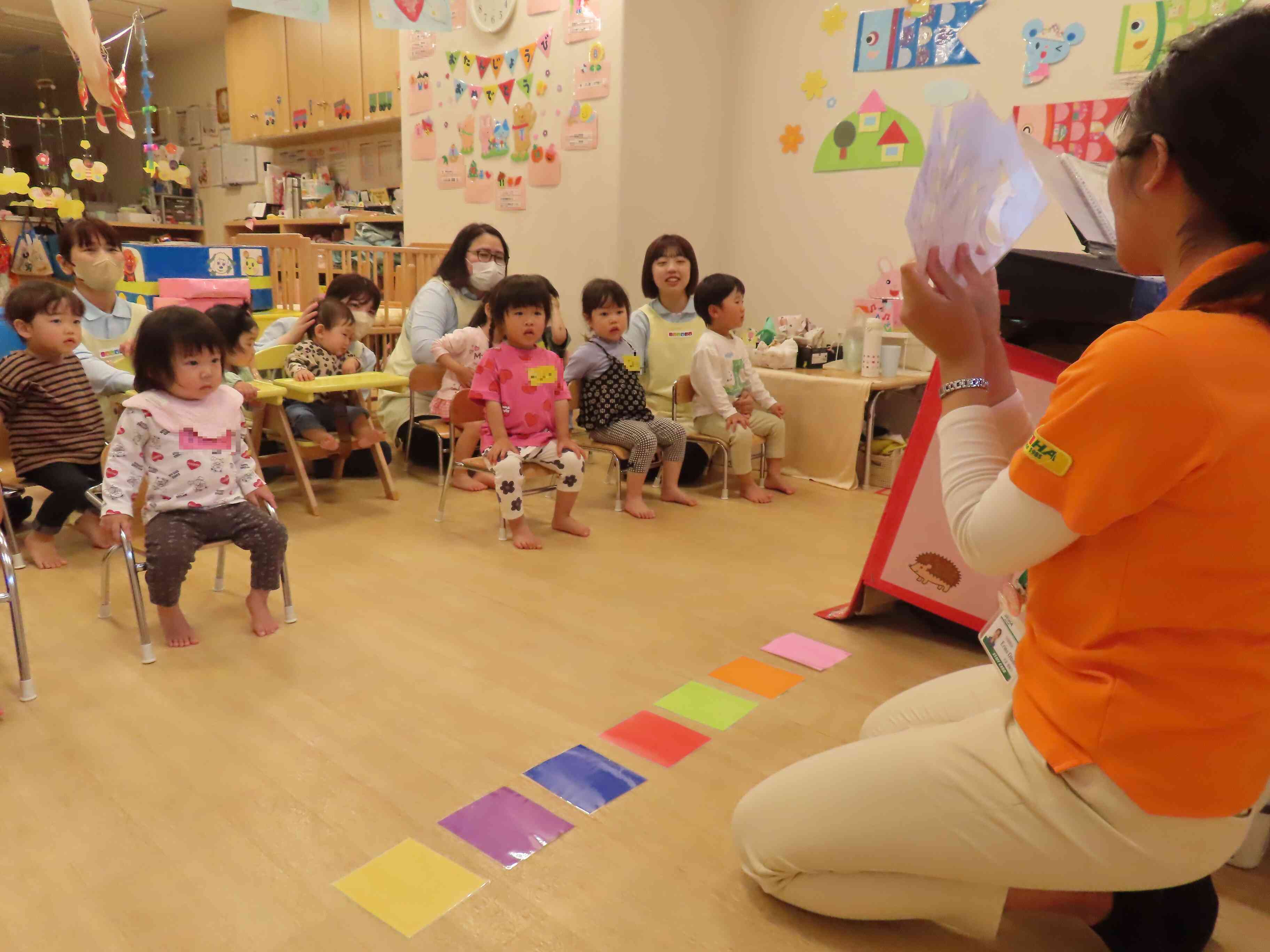 5月の英語教室｜ニチイキッズかなめ保育園｜ニチイキッズ